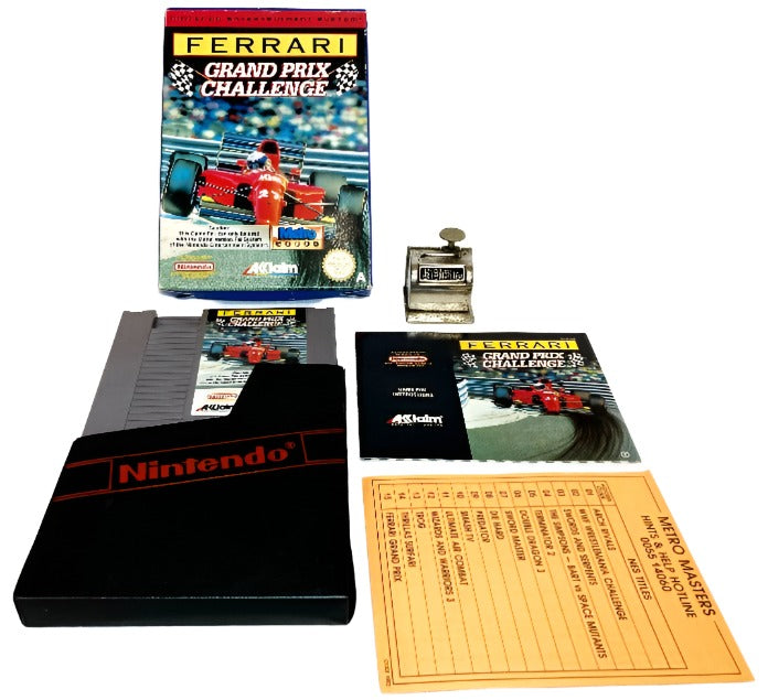 Game | Nintendo NES | Ferrari Grand Prix Challenge