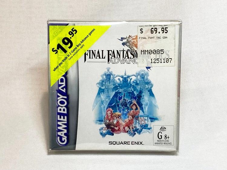 Game | Nintendo Game Boy Advance GBA | Final Fantasy Tactics Advance