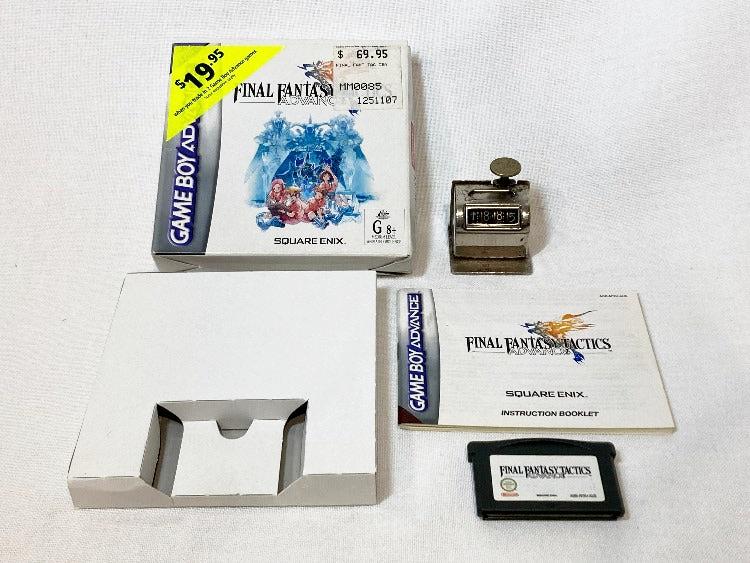 Game | Nintendo Game Boy Advance GBA | Final Fantasy Tactics Advance