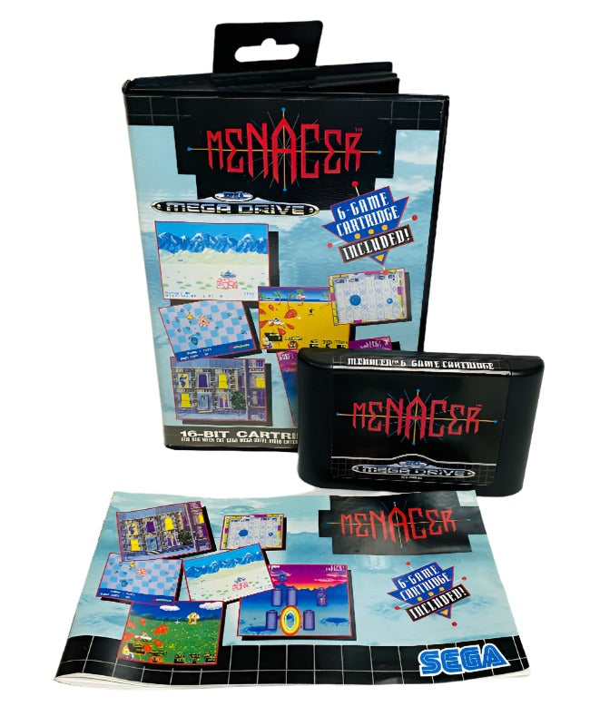 Controller | Sega Mega Drive | Boxed Menacer 6-Game + Gun Set