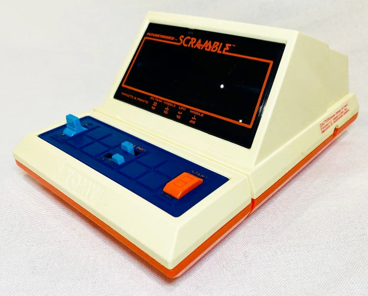 Console | TOMY | Boxed SCRAMBLE Tabletop Arcade