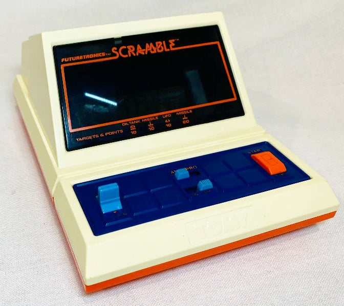 Console | TOMY | Boxed SCRAMBLE Tabletop Arcade