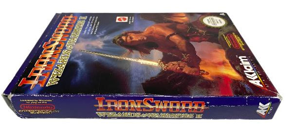 Game | Nintendo NES | Iron Sword Wizards and Warriors II