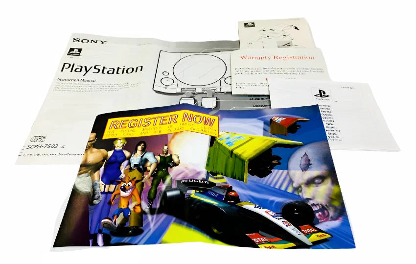 Console | Sony PlayStation PS1 | Boxed Console Set PAL SCPH-75002