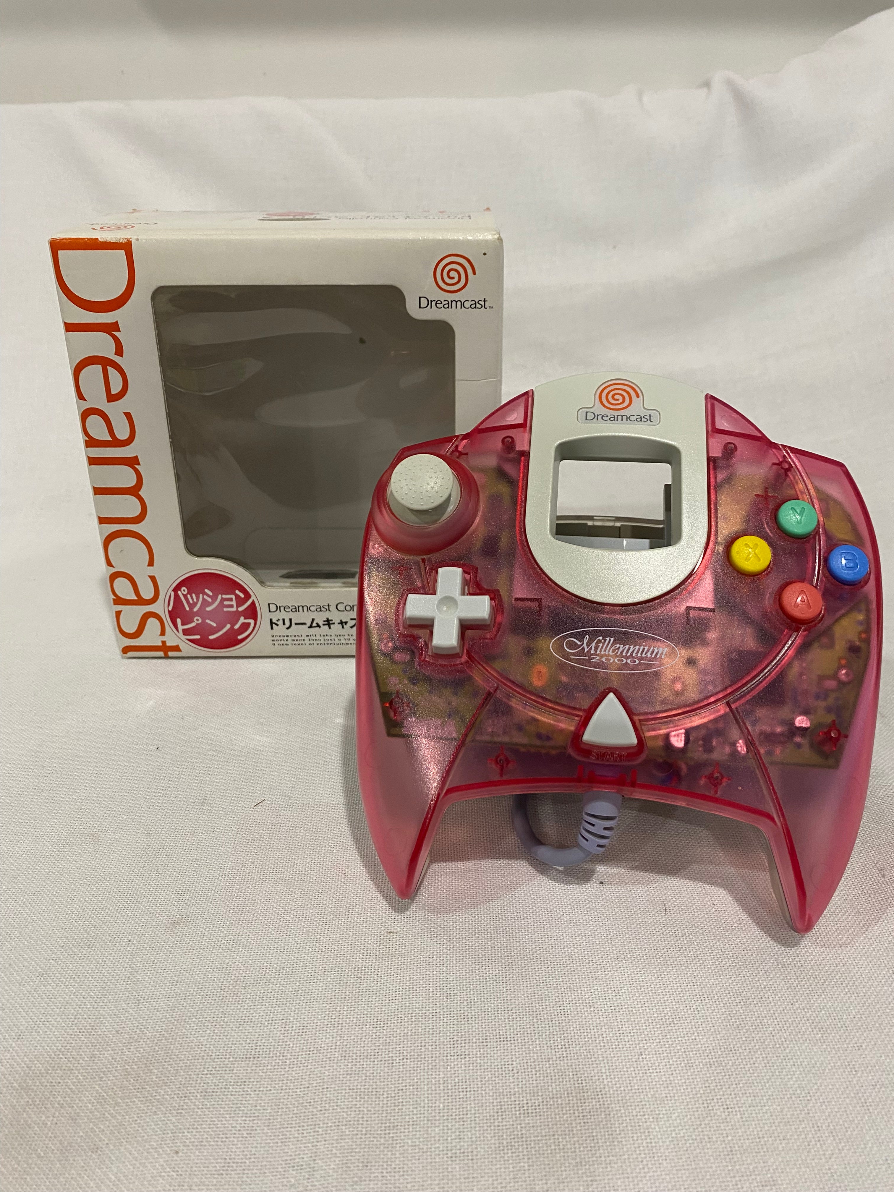 Controller | Sega Dreamcast | Millennium 2000 Passion Pink Boxed