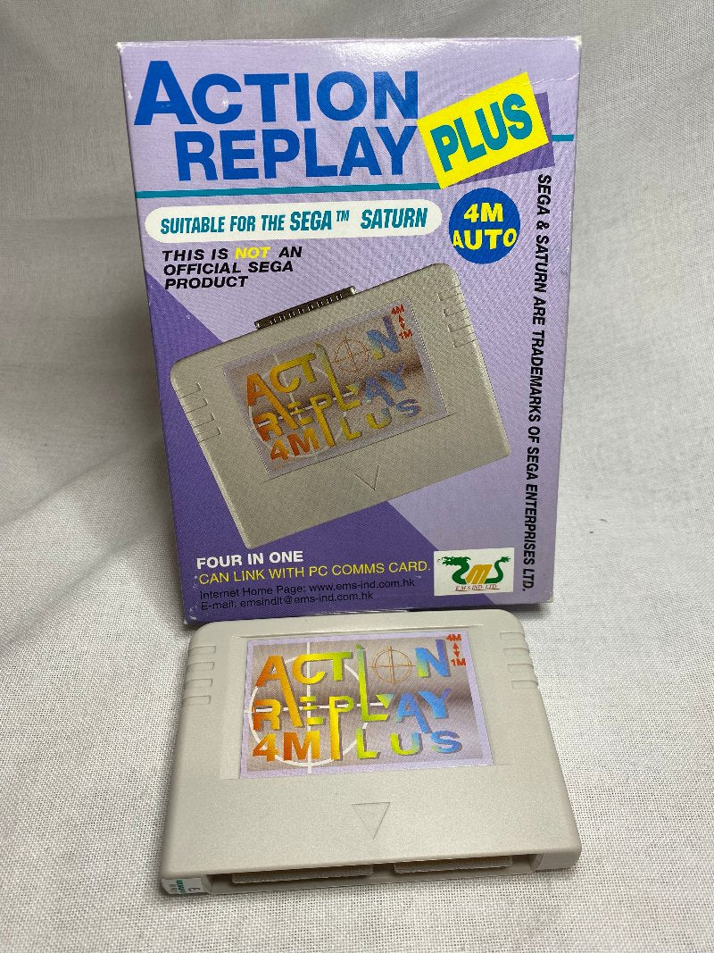 Accessory | Sega Saturn | Action Replay Plus 4M Auto