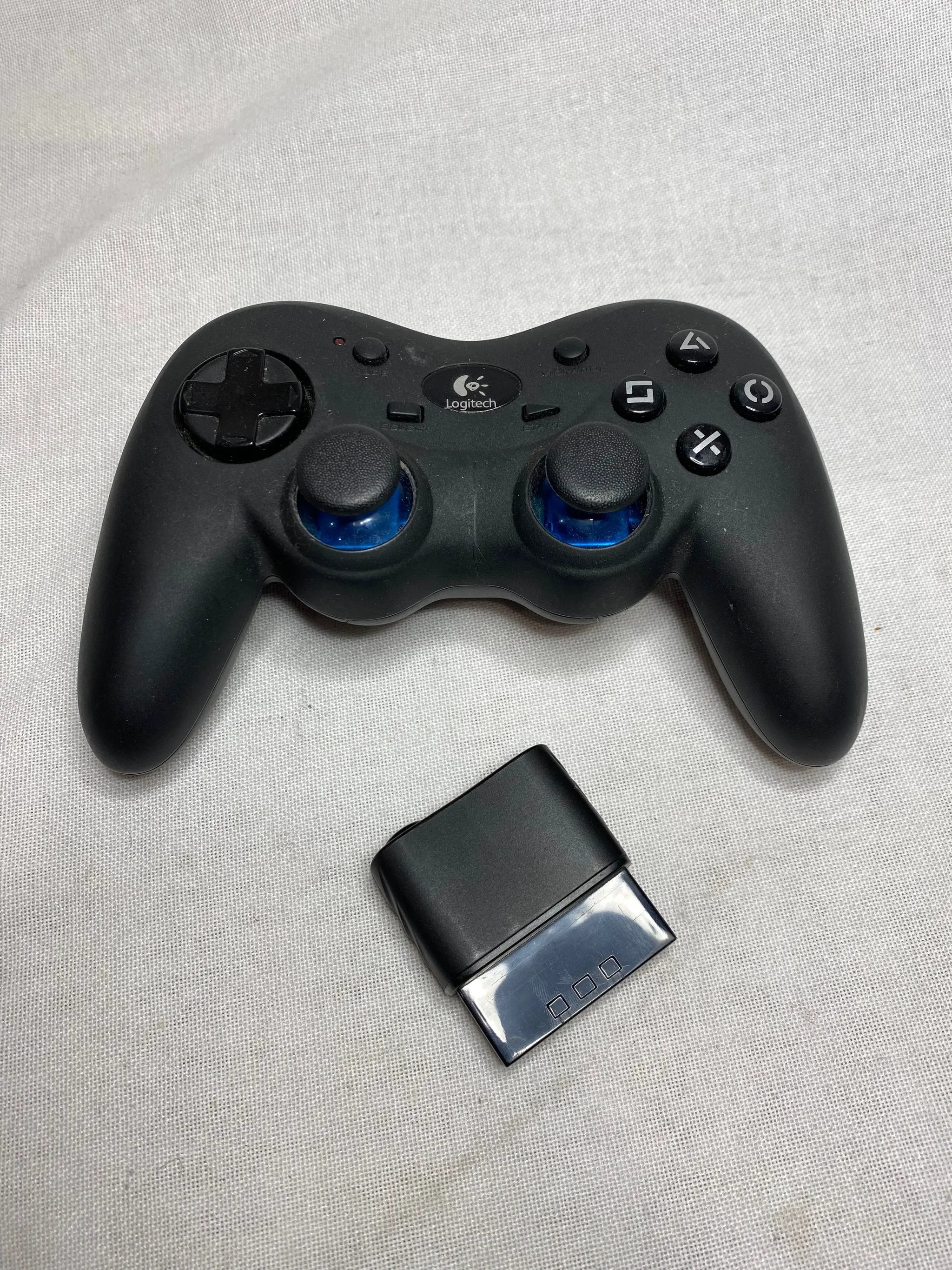 Controller | PlayStation PS2 | Logitech Cordless Action Video Game Console Accessories Controllers & Attachments Sony