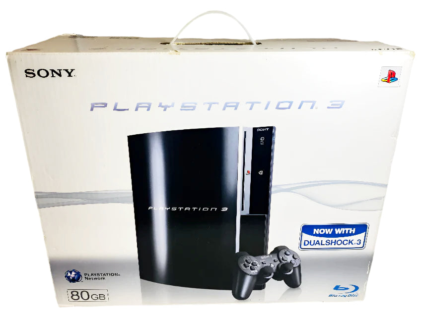 Console | PlayStation PS3 | Boxed FAT 80GB Black Set