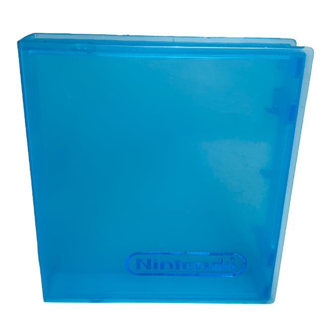 Accessory | Nintendo NES | Genuine Clear Blue Cartridge Case