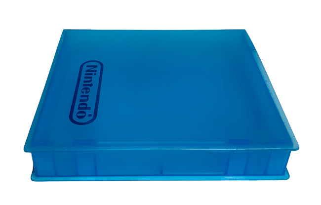 Accessory | Nintendo NES | Genuine Clear Blue Cartridge Case