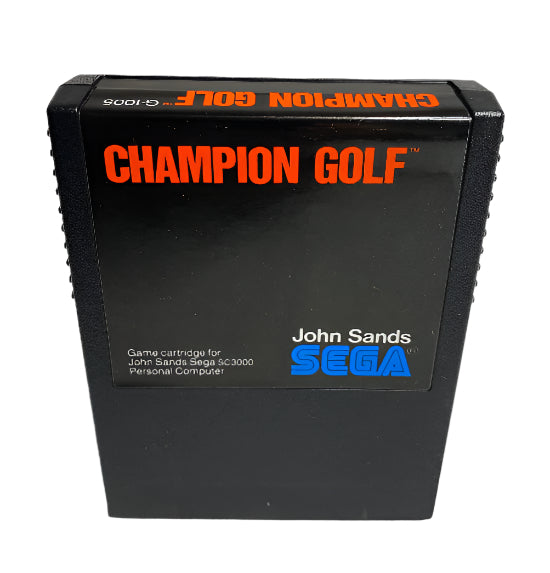 Game | Sega SG-1000 | Champion Golf [John Sands]