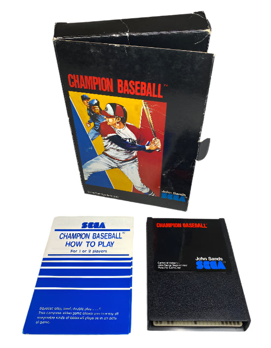 Game | Sega SG-1000 | Champion Baseball [John Sands]