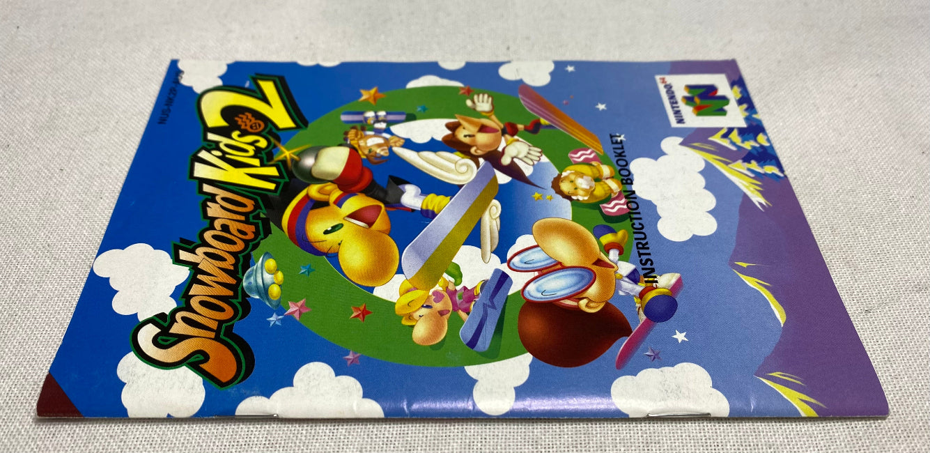 Manual | Nintendo N64 | Snowboard Kids 2 Instruction Manual