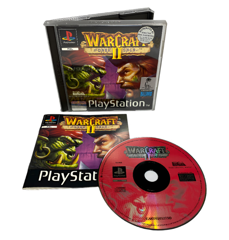 Game | Sony PlayStation PS1 | Warcraft II The Dark Saga