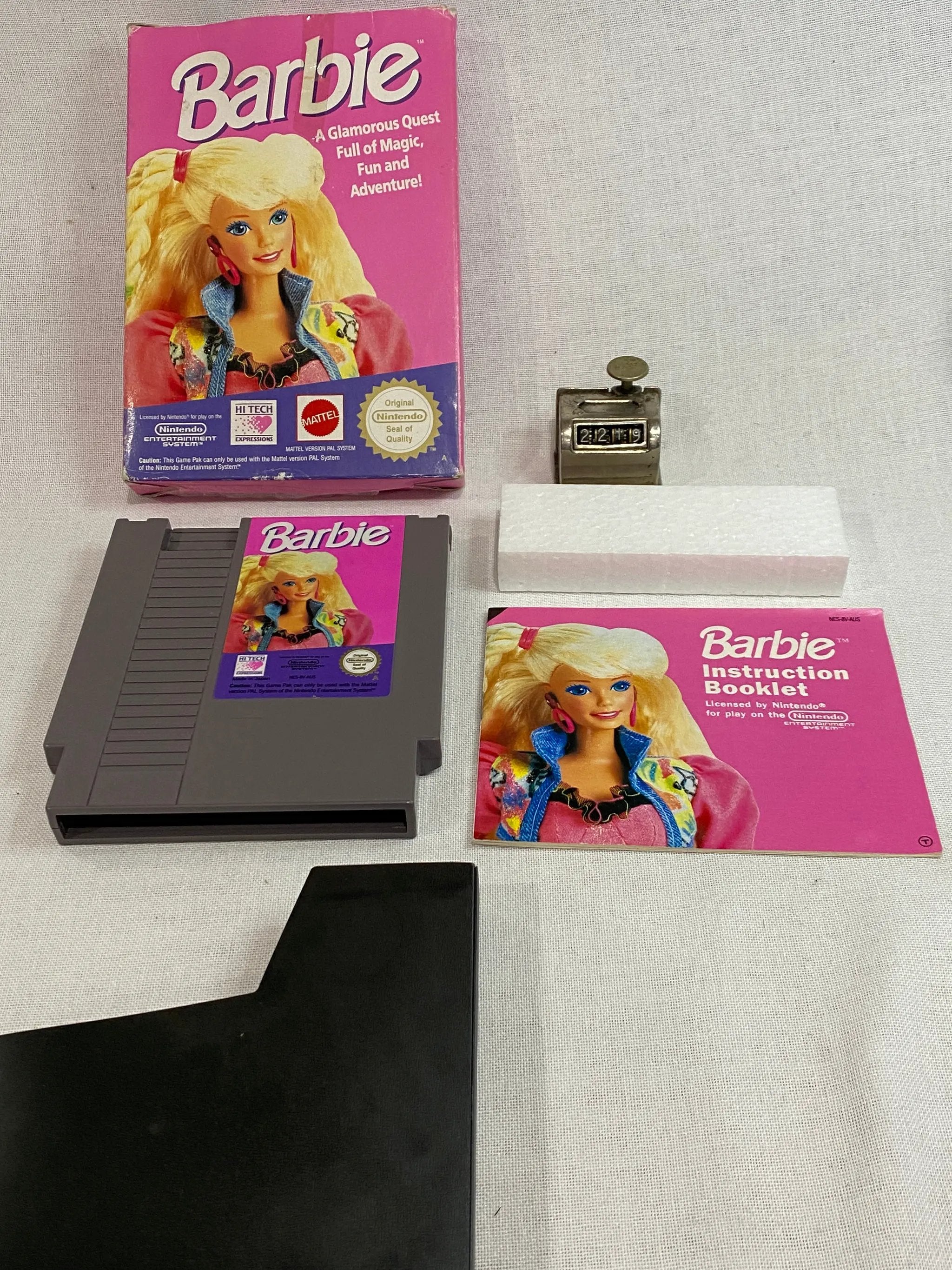 Game | Nintendo NES | Barbie Physical Video Games Game Nintendo