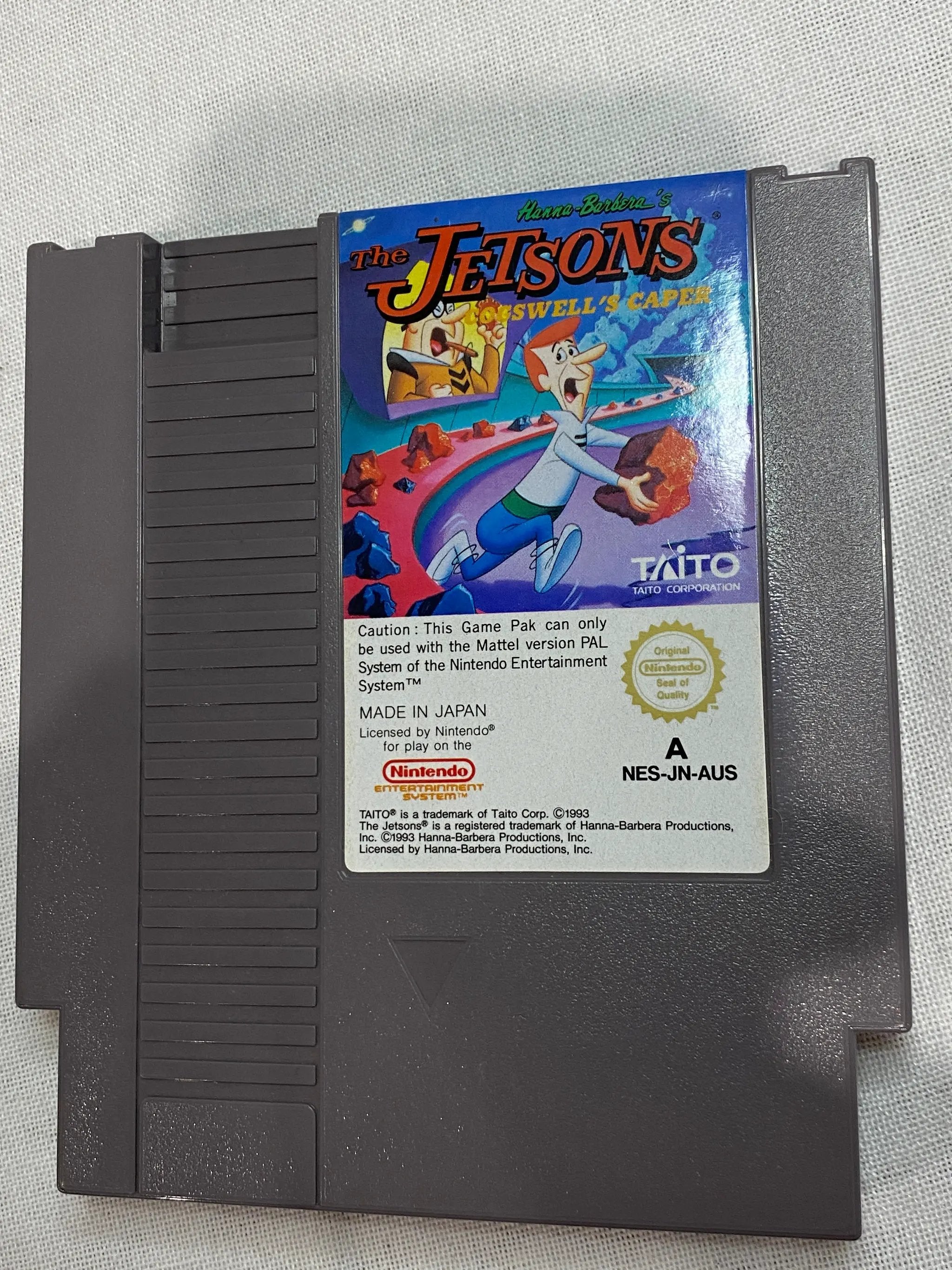 Game | Nintendo NES | The Jetsons Cogswell's Caper Physical Video Games Game Nintendo