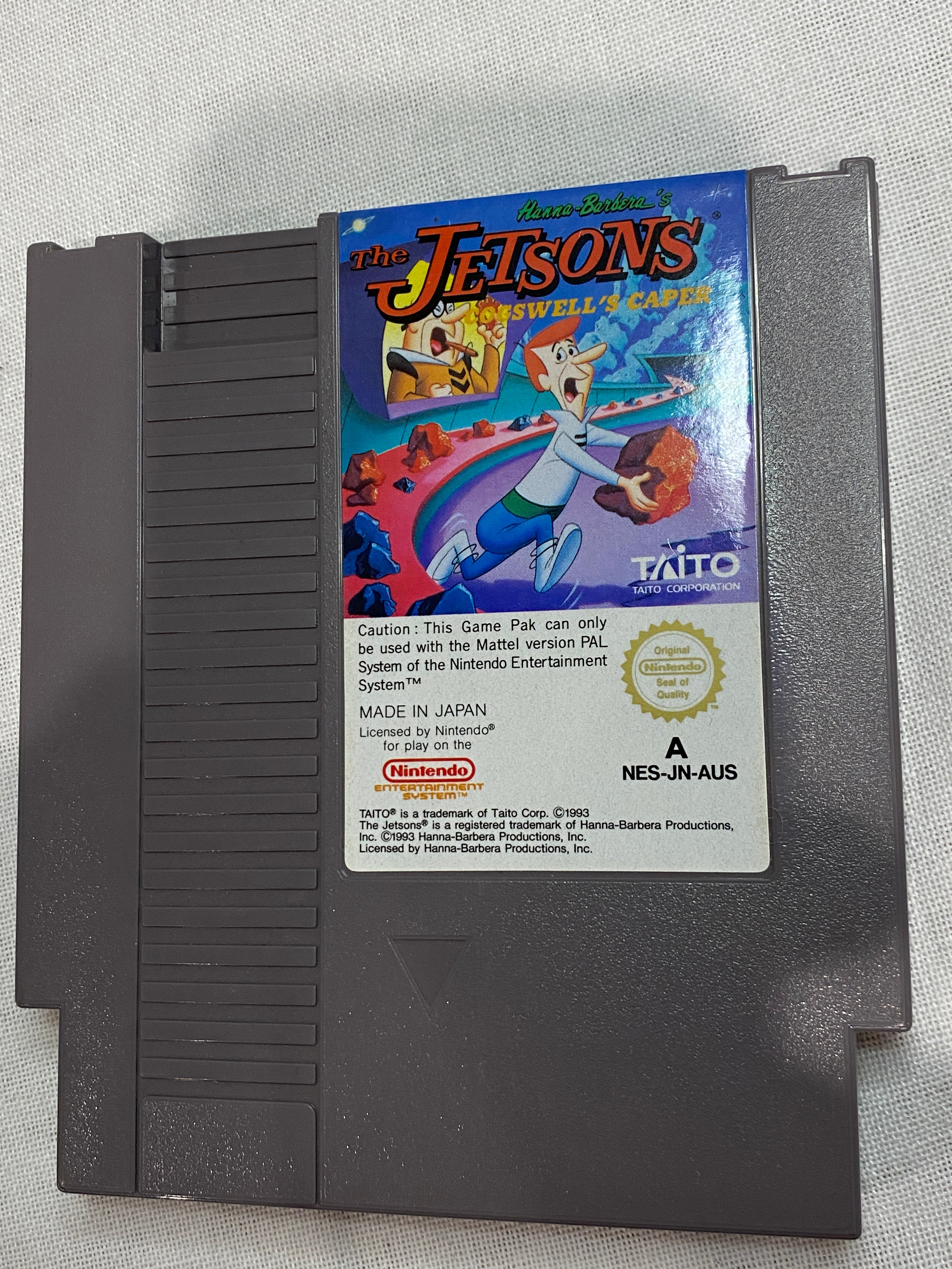 Game | Nintendo NES | The Jetsons Cogswell's Caper