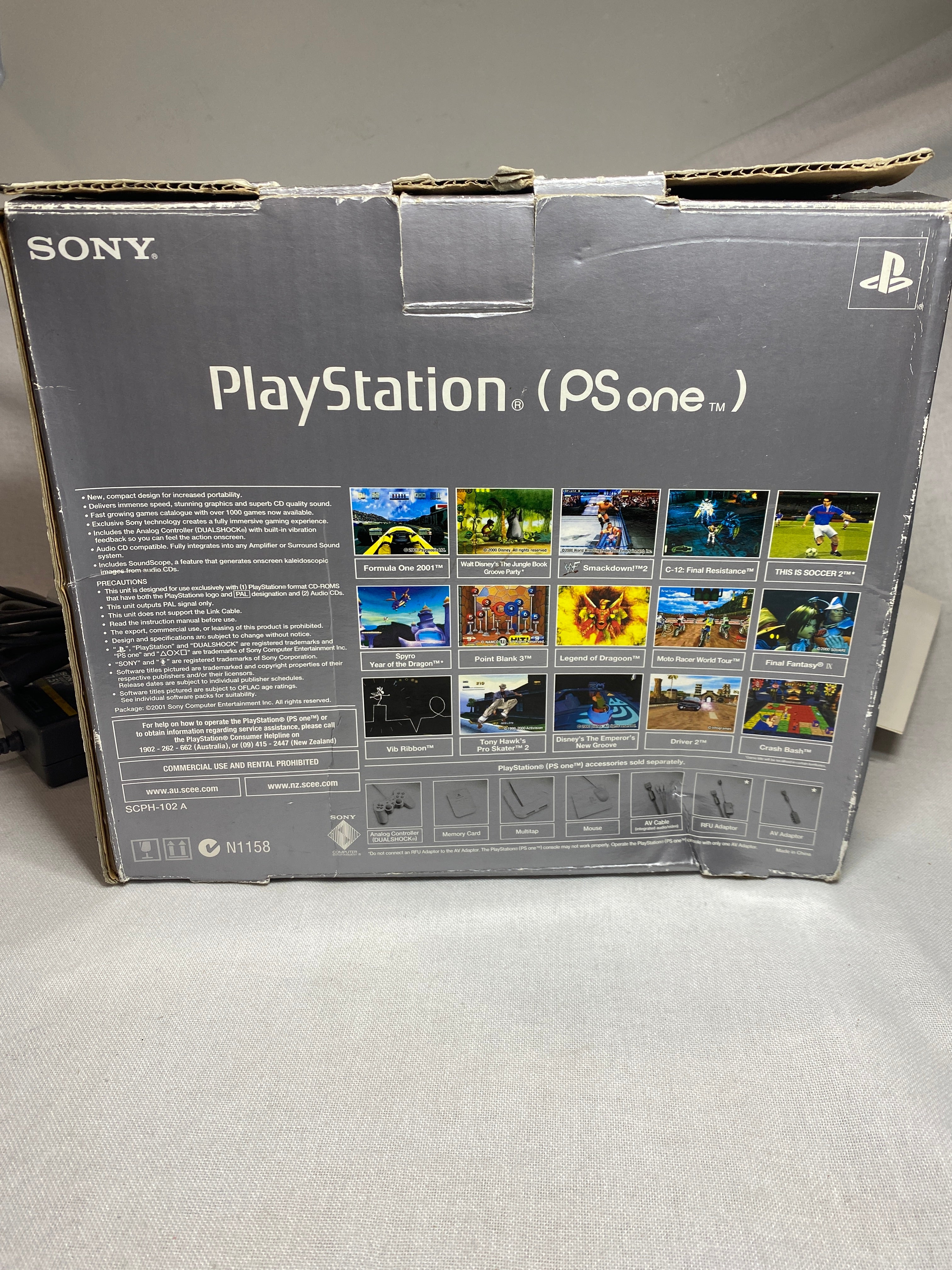 Console | Sony PlayStation PS1 PS One | Boxed Set