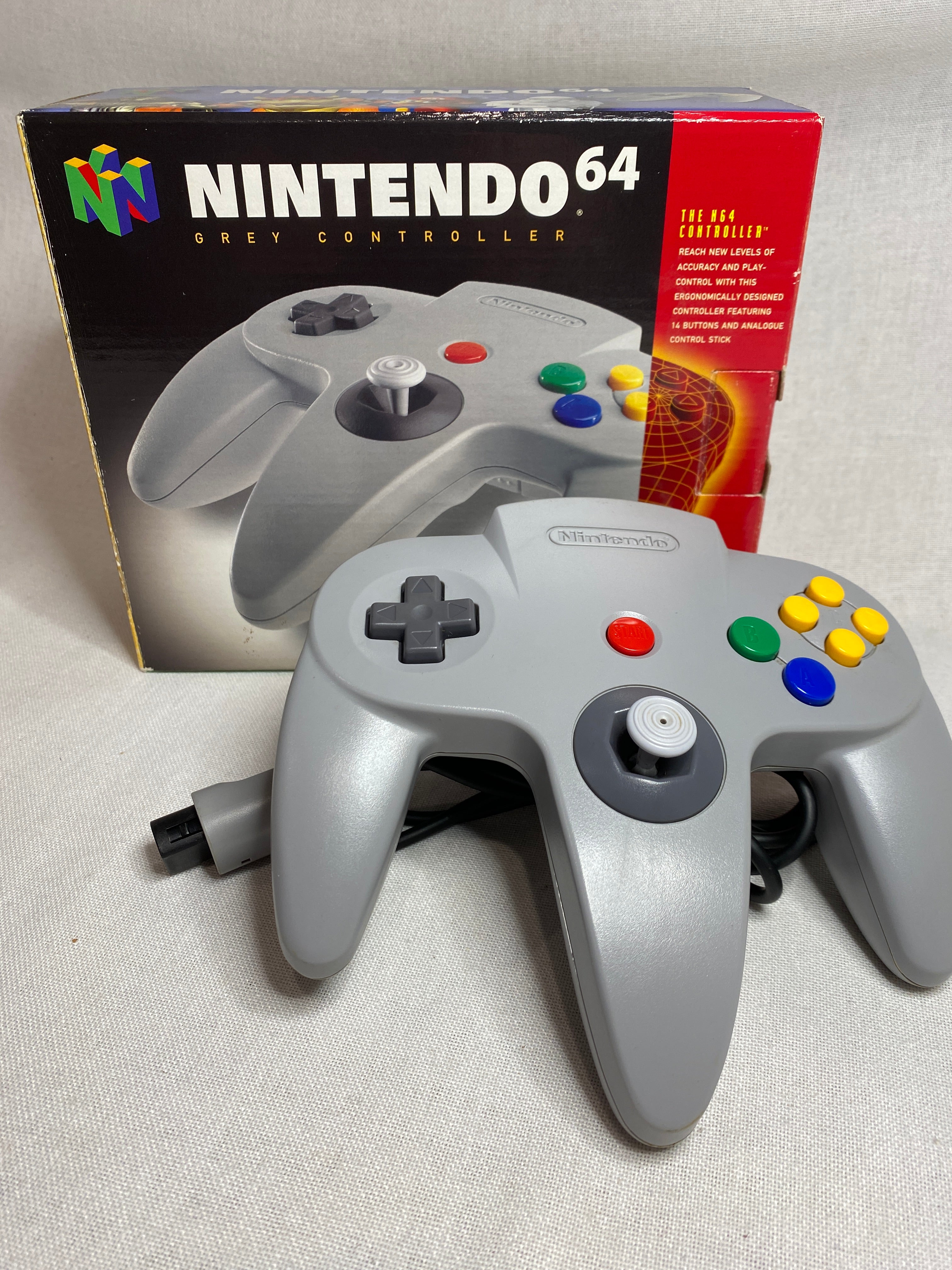 Controller | Nintendo N64 | Grey Boxed Controller
