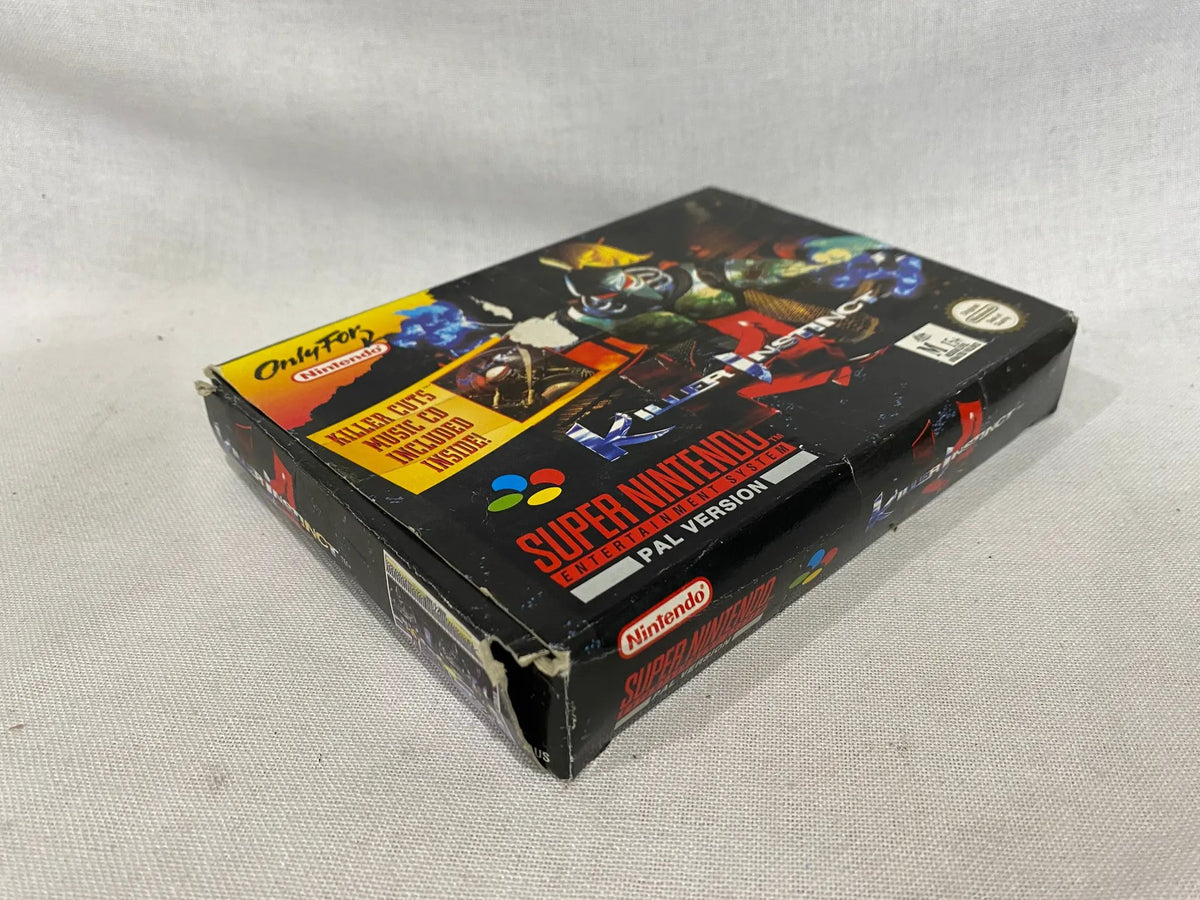 Game | Super Nintendo SNES | Killer Instinct Physical Video Games Game Nintendo
