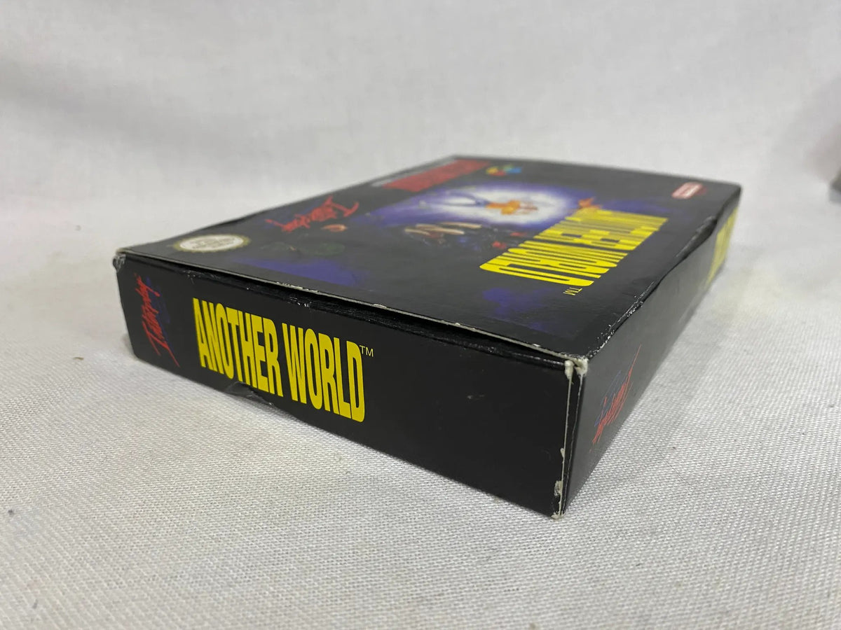 Game | Super Nintendo SNES | Another World Physical Video Games Game Nintendo
