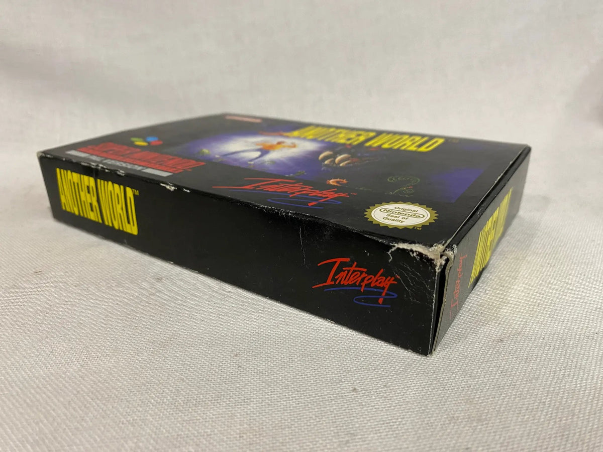 Game | Super Nintendo SNES | Another World Physical Video Games Game Nintendo