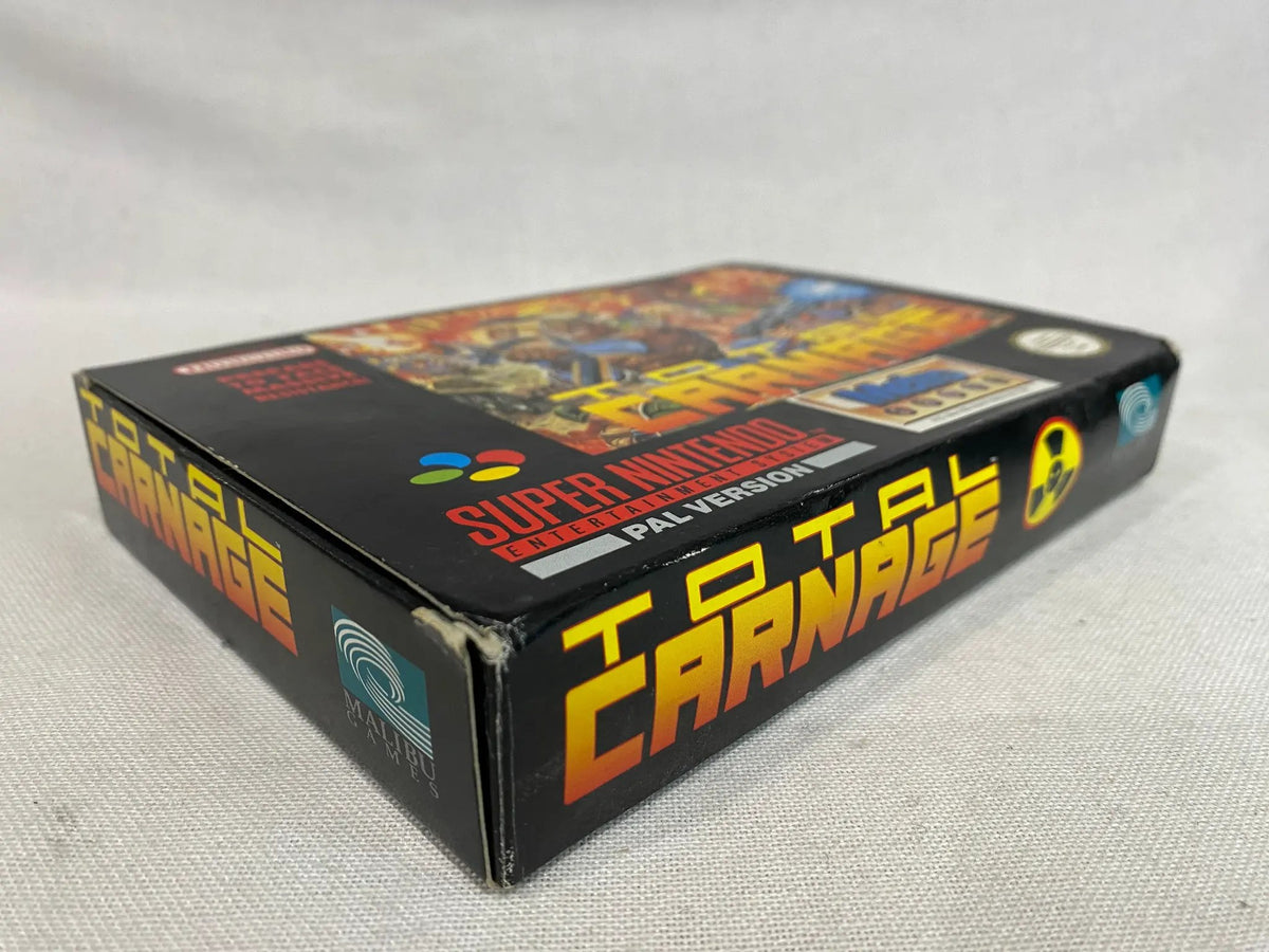 Game | Super Nintendo SNES | Total Carnage Physical Video Games Game Nintendo