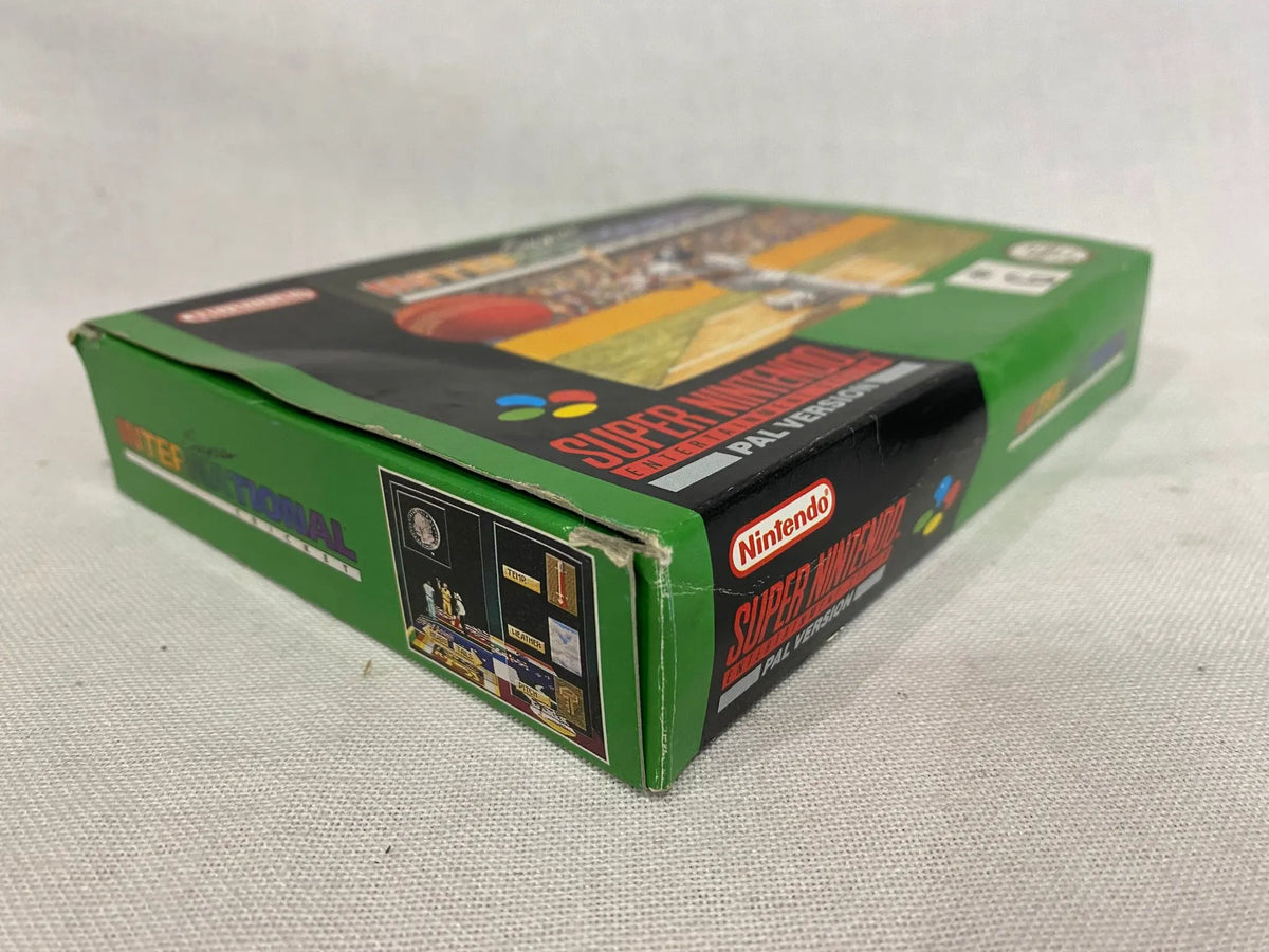 Game | Super Nintendo SNES | Super International Cricket Physical Video Games Game Nintendo