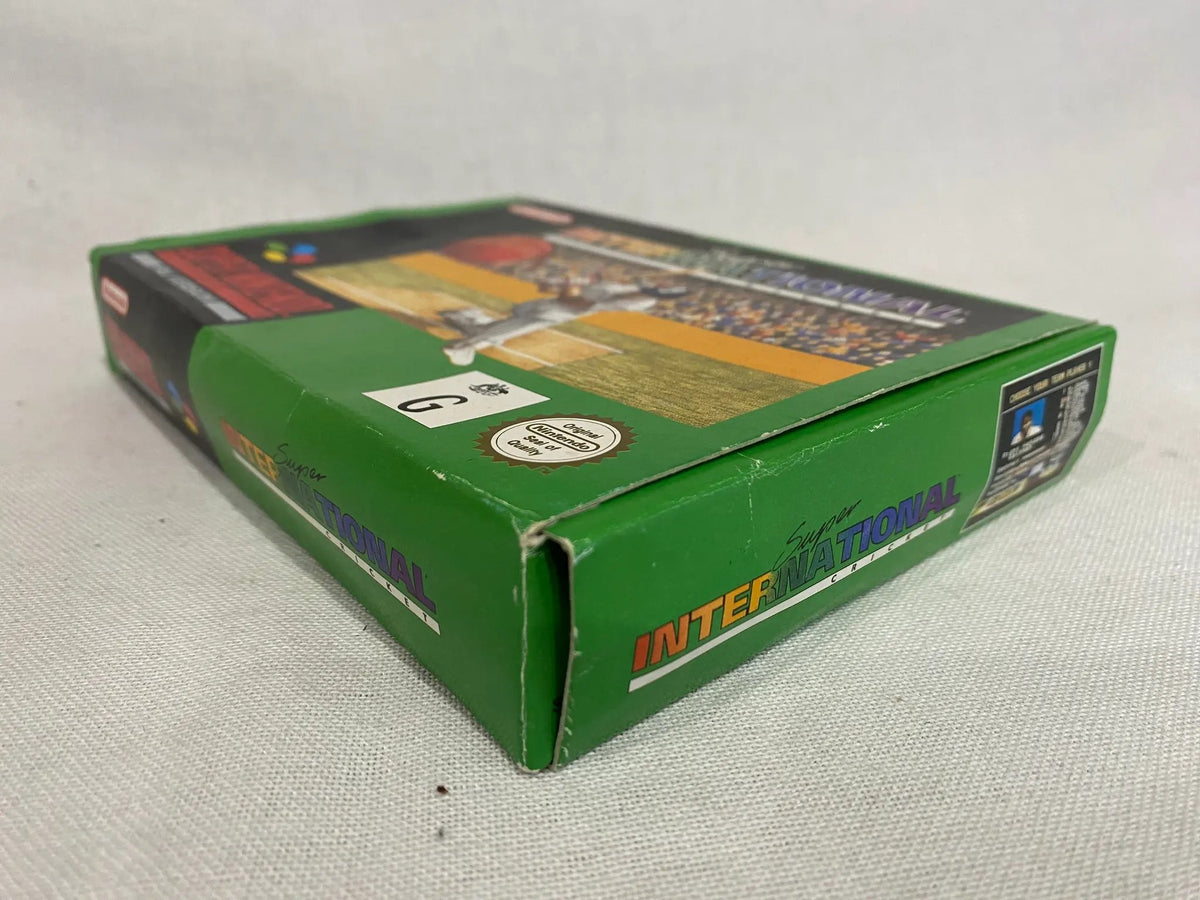 Game | Super Nintendo SNES | Super International Cricket Physical Video Games Game Nintendo