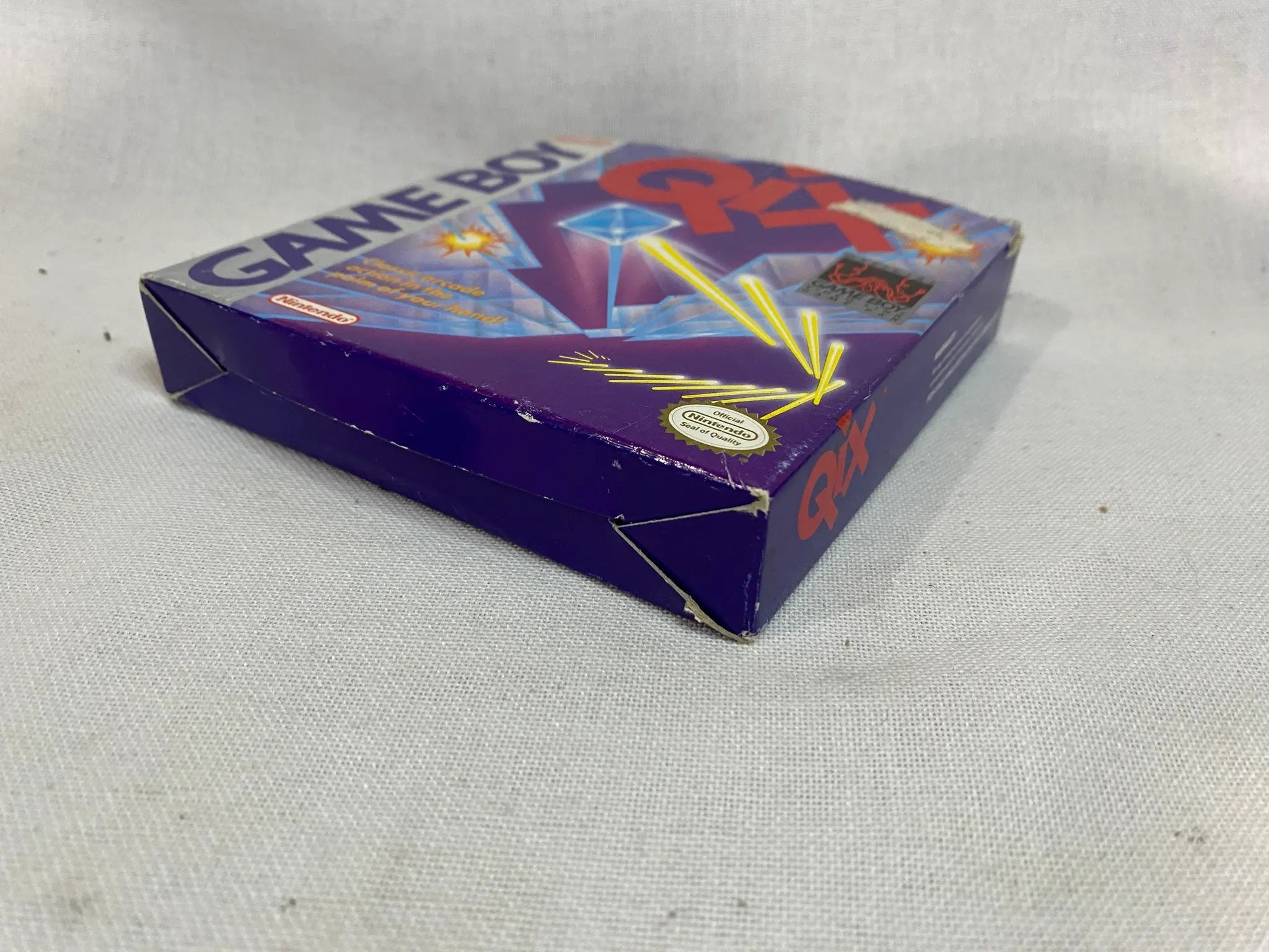 Game | Nintendo Game Boy GB | Qix Physical Video Games Game Nintendo