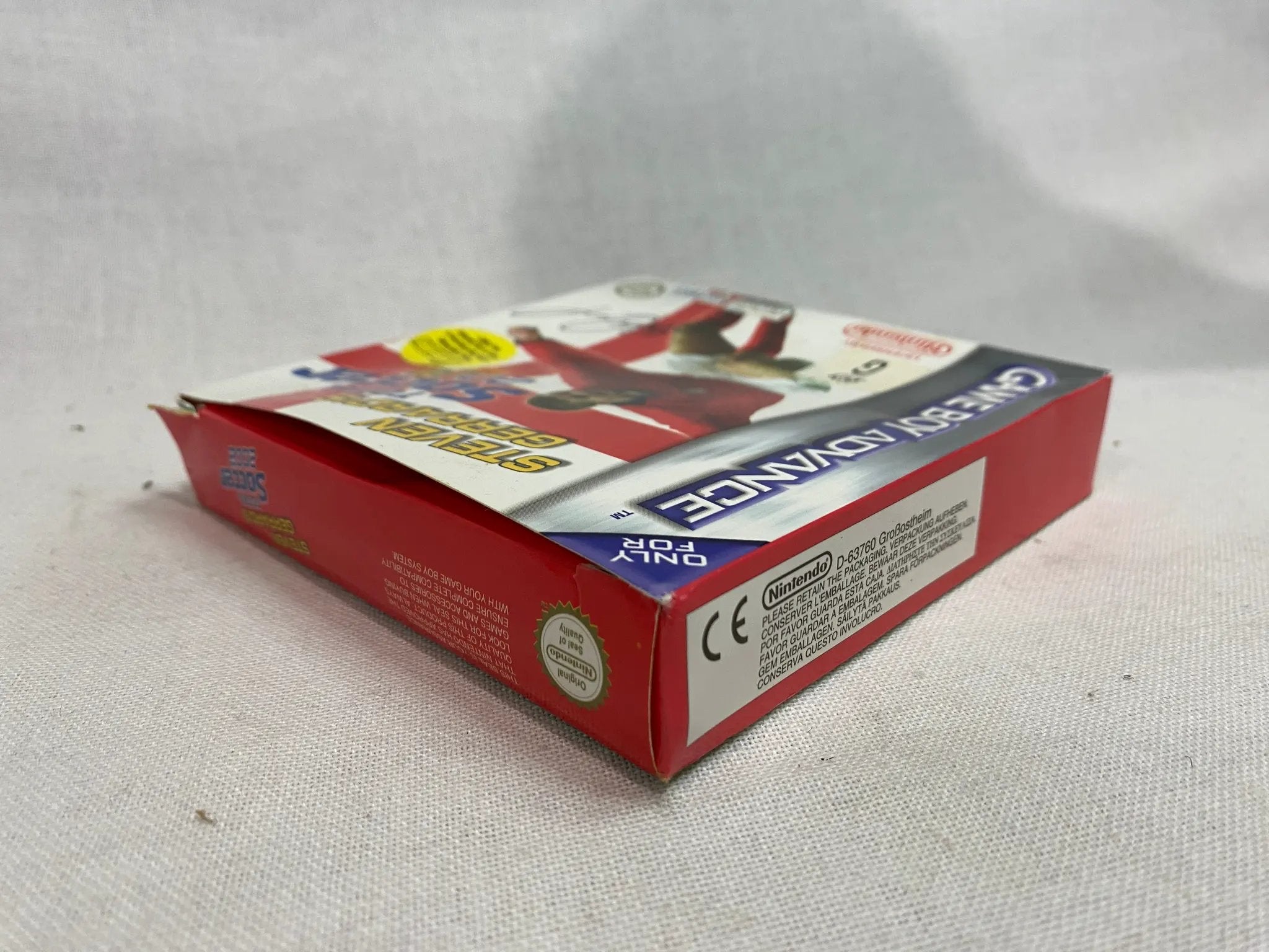 Game | Nintendo Game Boy Advance GBA | Steven Gerrard's Total Soccer 2002 Physical Video Games Game Nintendo
