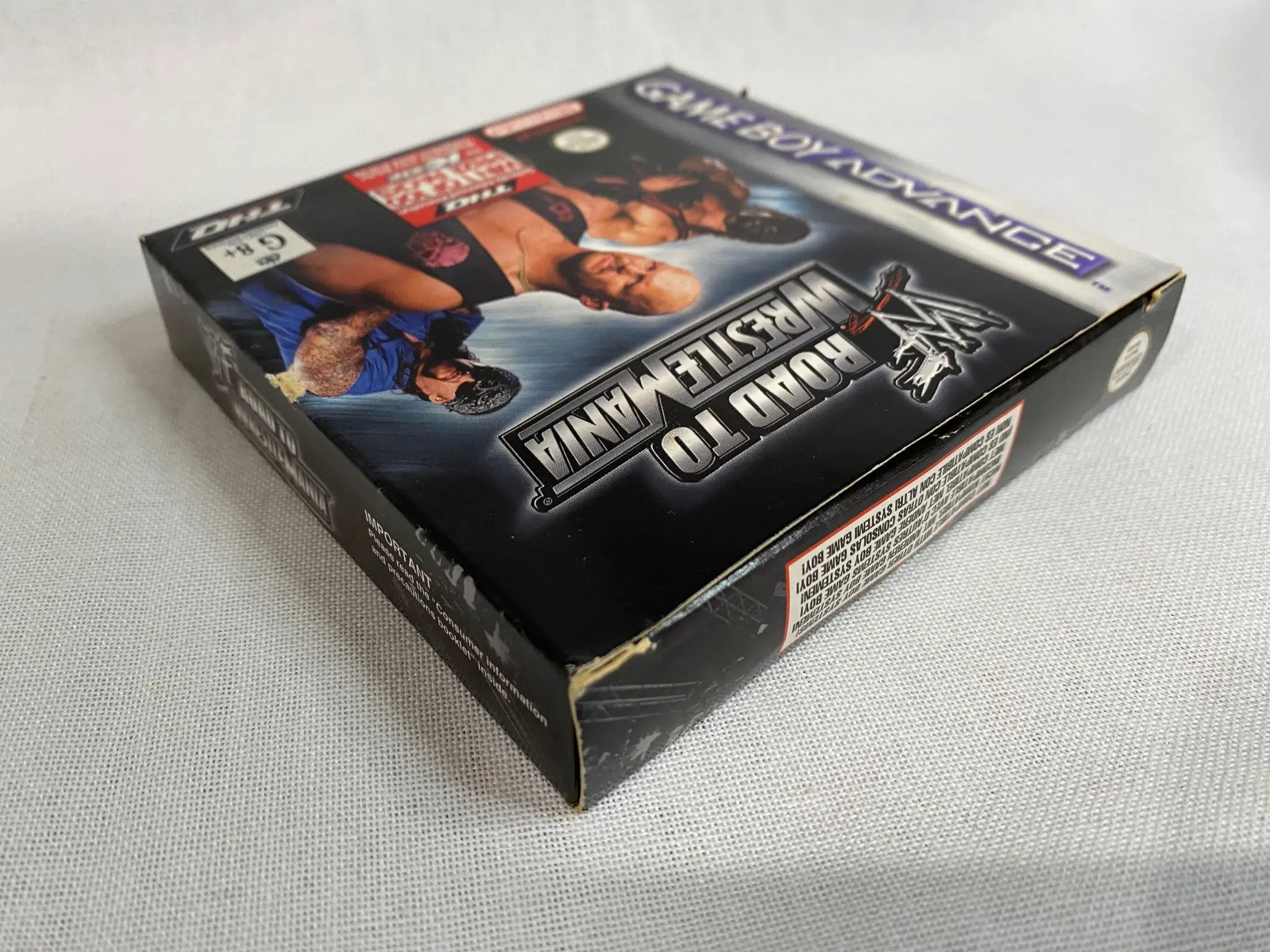 Game | Nintendo Game Boy Advance GBA | WWE Road To WrestleMania Physical Video Games Game Nintendo