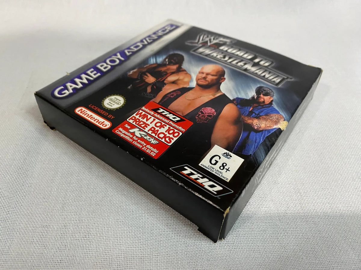 Game | Nintendo Game Boy Advance GBA | WWE Road To WrestleMania Physical Video Games Game Nintendo