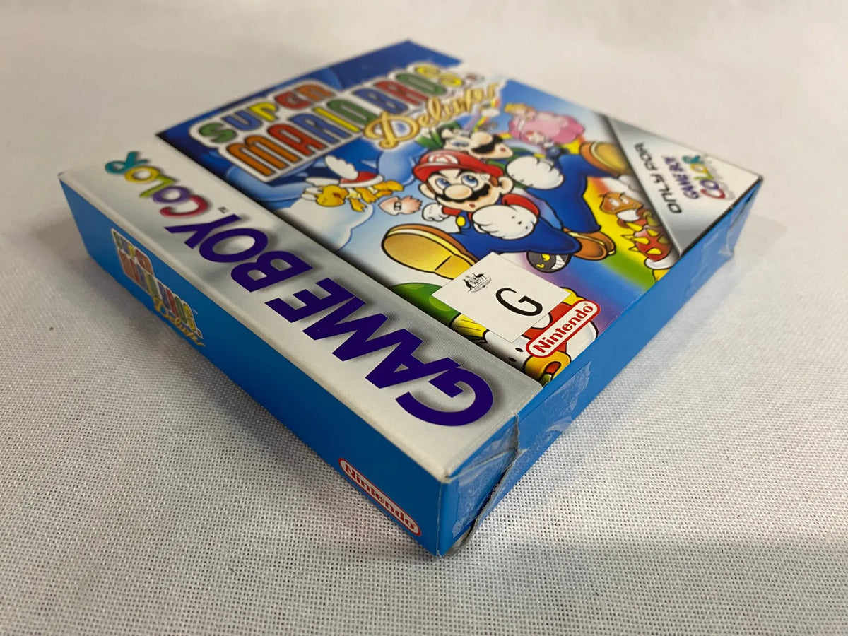 Game | Nintendo Game Boy Color GBC | Super Mario Bros Deluxe Physical Video Games Game Nintendo