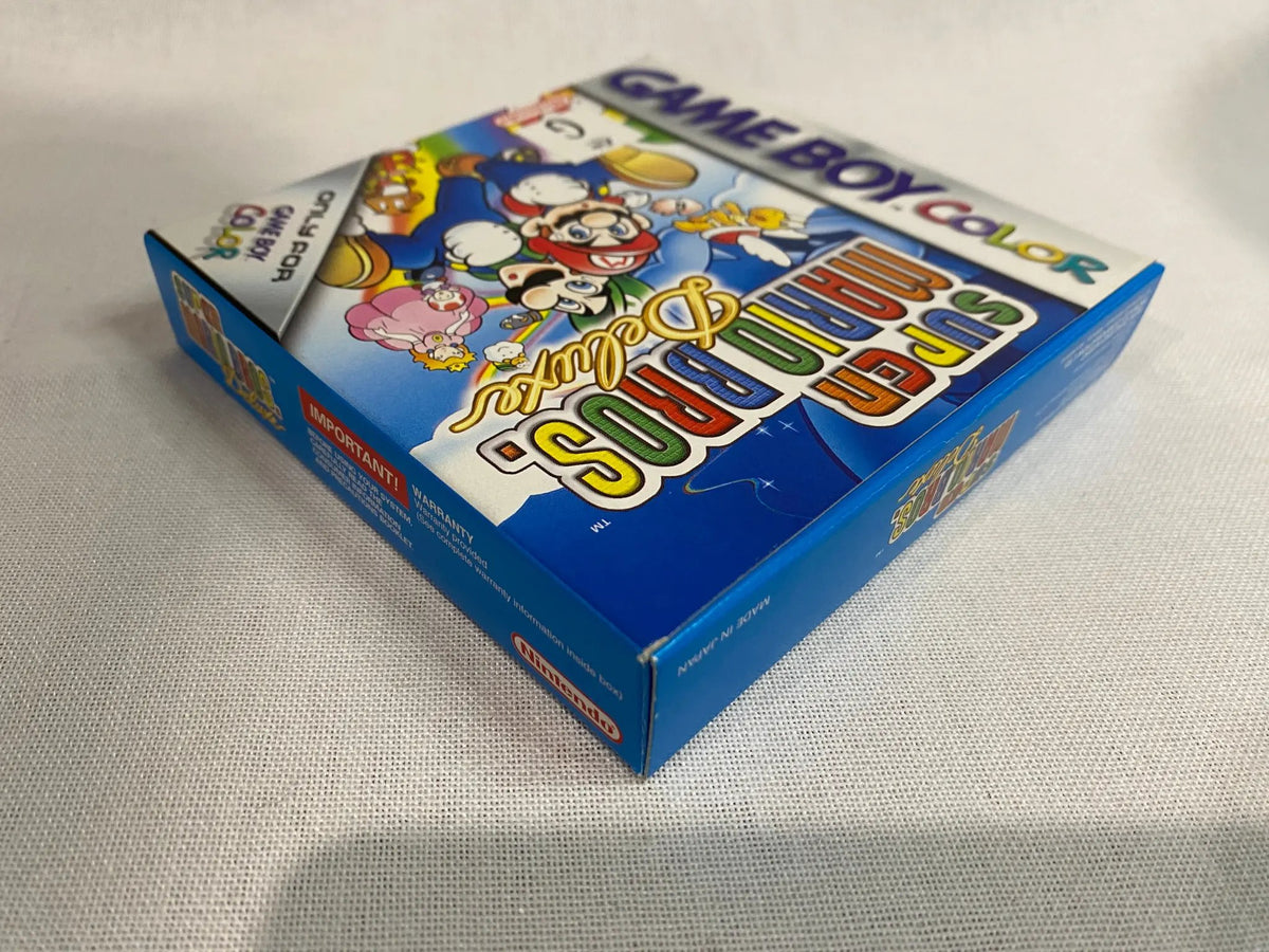 Game | Nintendo Game Boy Color GBC | Super Mario Bros Deluxe Physical Video Games Game Nintendo