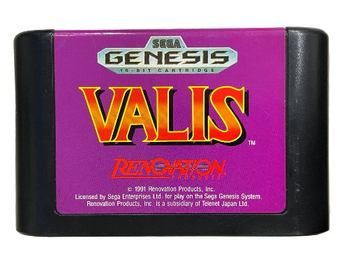 Valis SEGA Genesis Cart