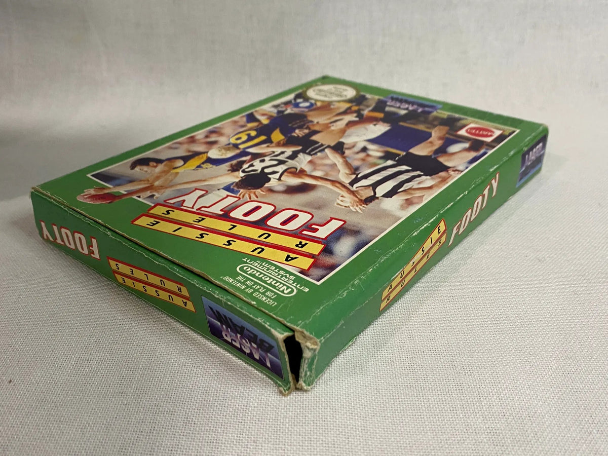 Game | Nintendo NES | Aussie Rules Footy Physical Video Games Game Nintendo