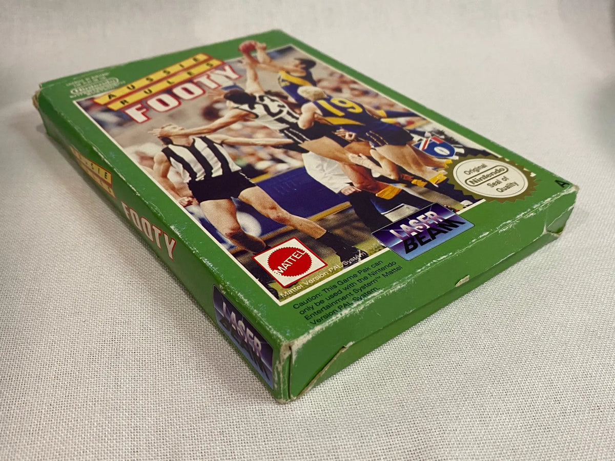 Game | Nintendo NES | Aussie Rules Footy Physical Video Games Game Nintendo
