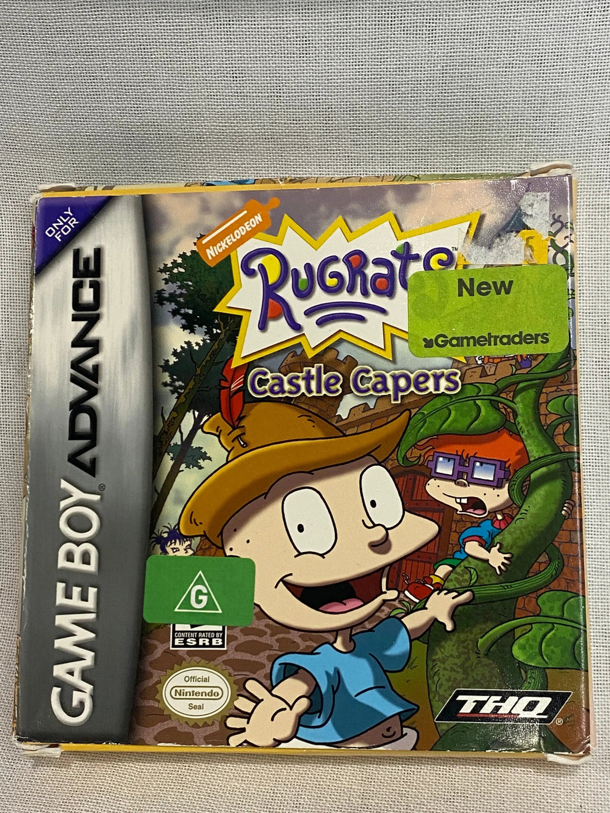 Game | Nintendo Game Boy Advance GBA | Rugrats: Castle Capers Physical Video Games Game Nintendo