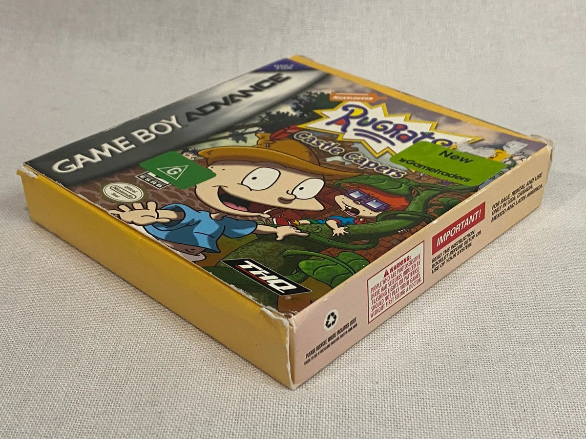 Game | Nintendo Game Boy Advance GBA | Rugrats: Castle Capers Physical Video Games Game Nintendo