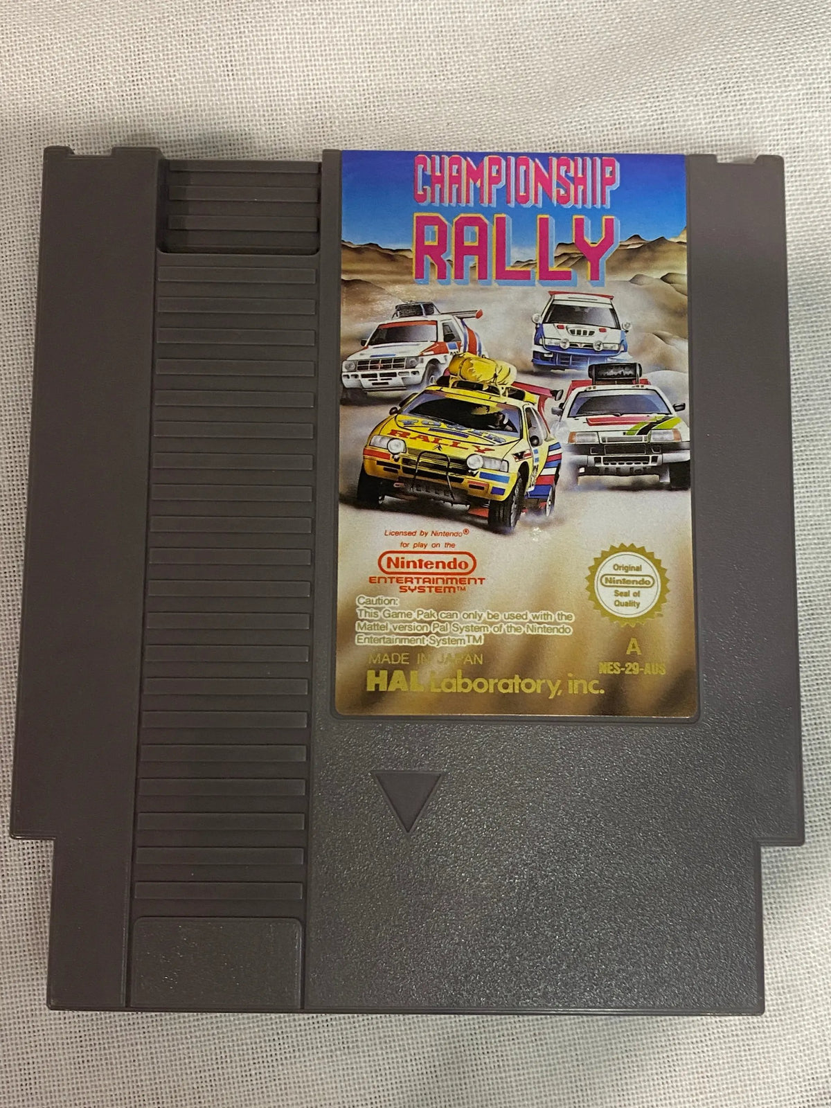 Game | Nintendo NES | Championship Rally Physical Video Games Game Nintendo