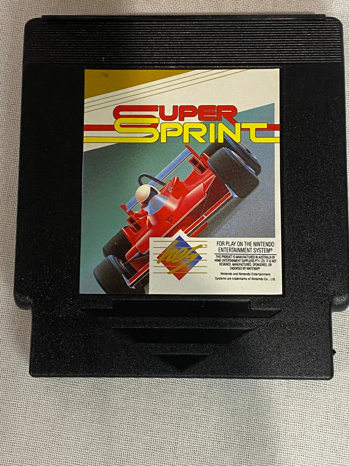 Game | Nintendo NES | Super Sprint Physical Video Games Game Nintendo
