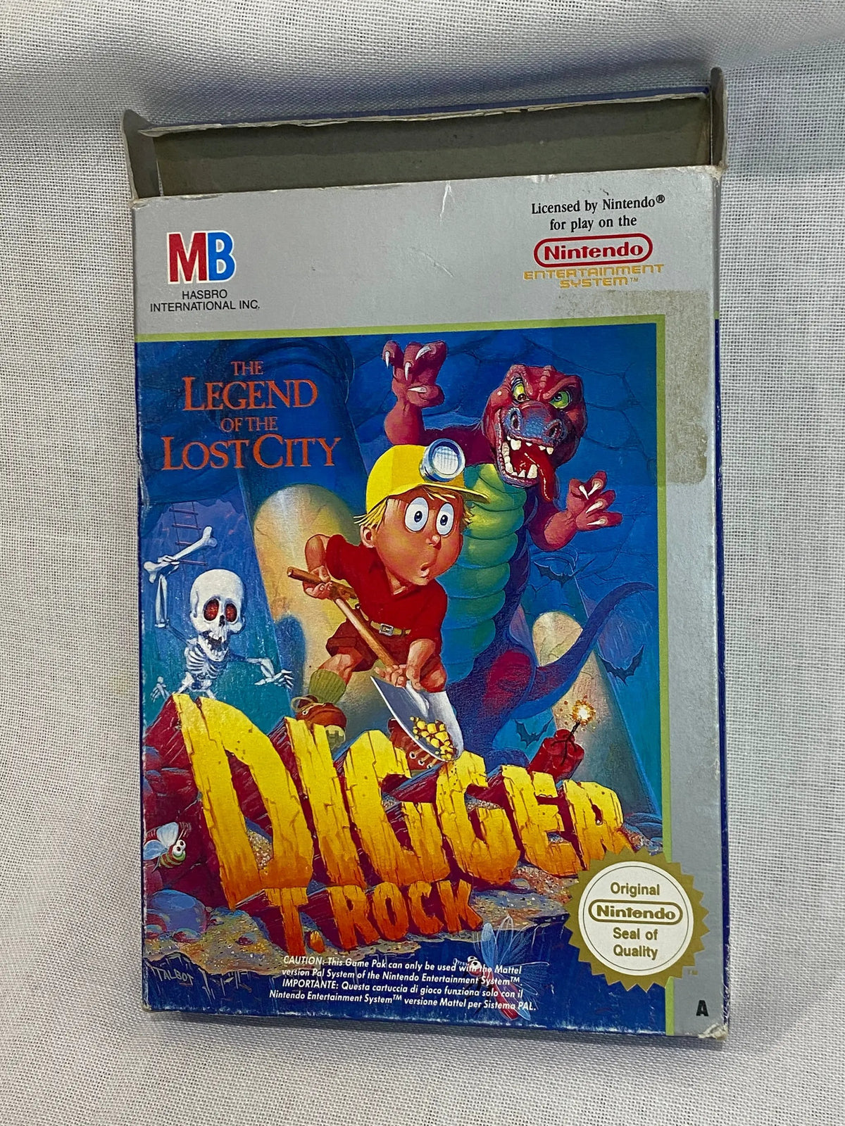 Game | Nintendo NES | Digger T Rock Physical Video Games Game Nintendo