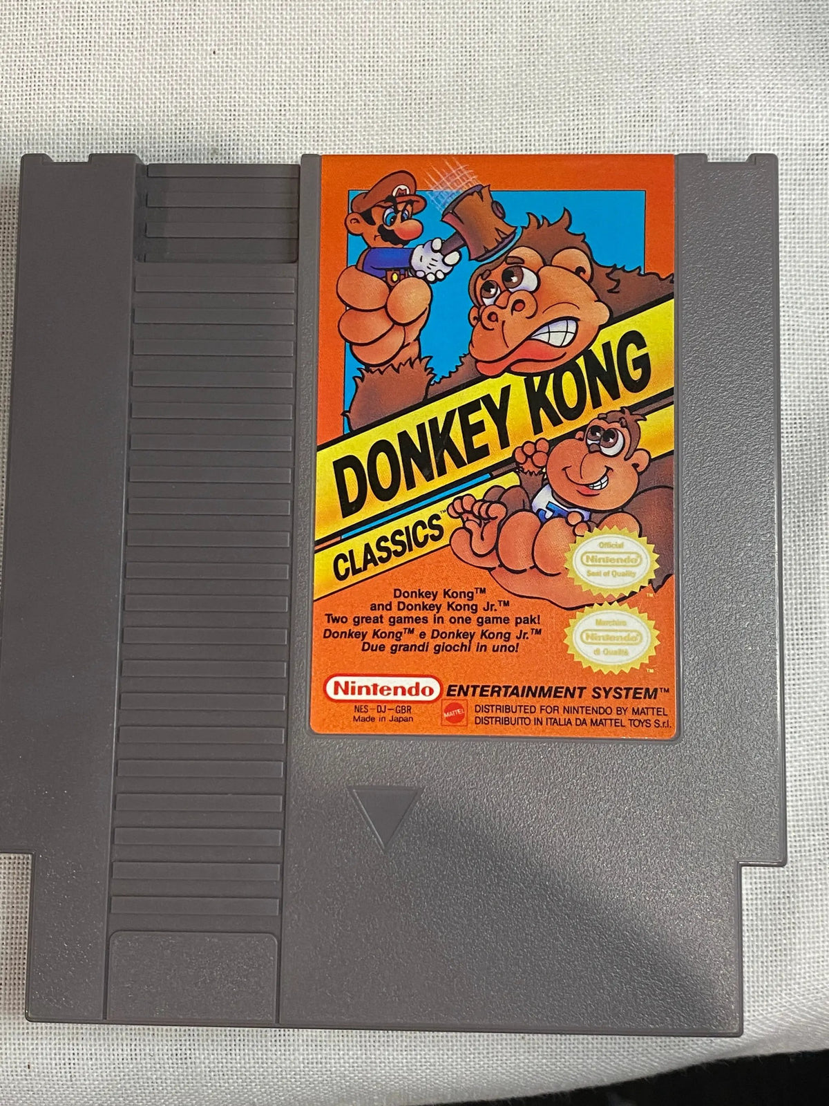Game | Nintendo NES | Donkey Kong Classics Physical Video Games Game Nintendo