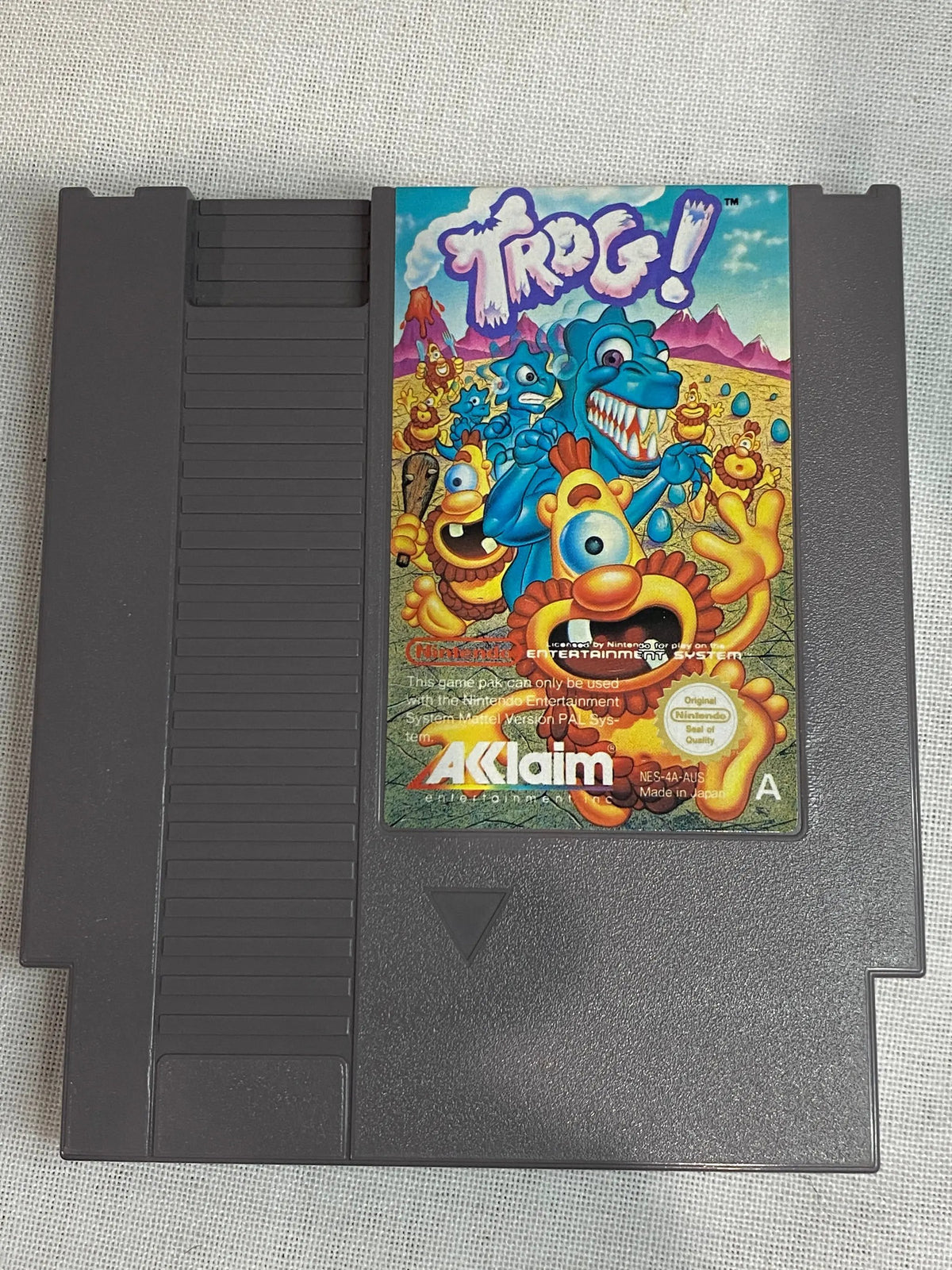 Game | Nintendo NES | Trog Physical Video Games Game Nintendo