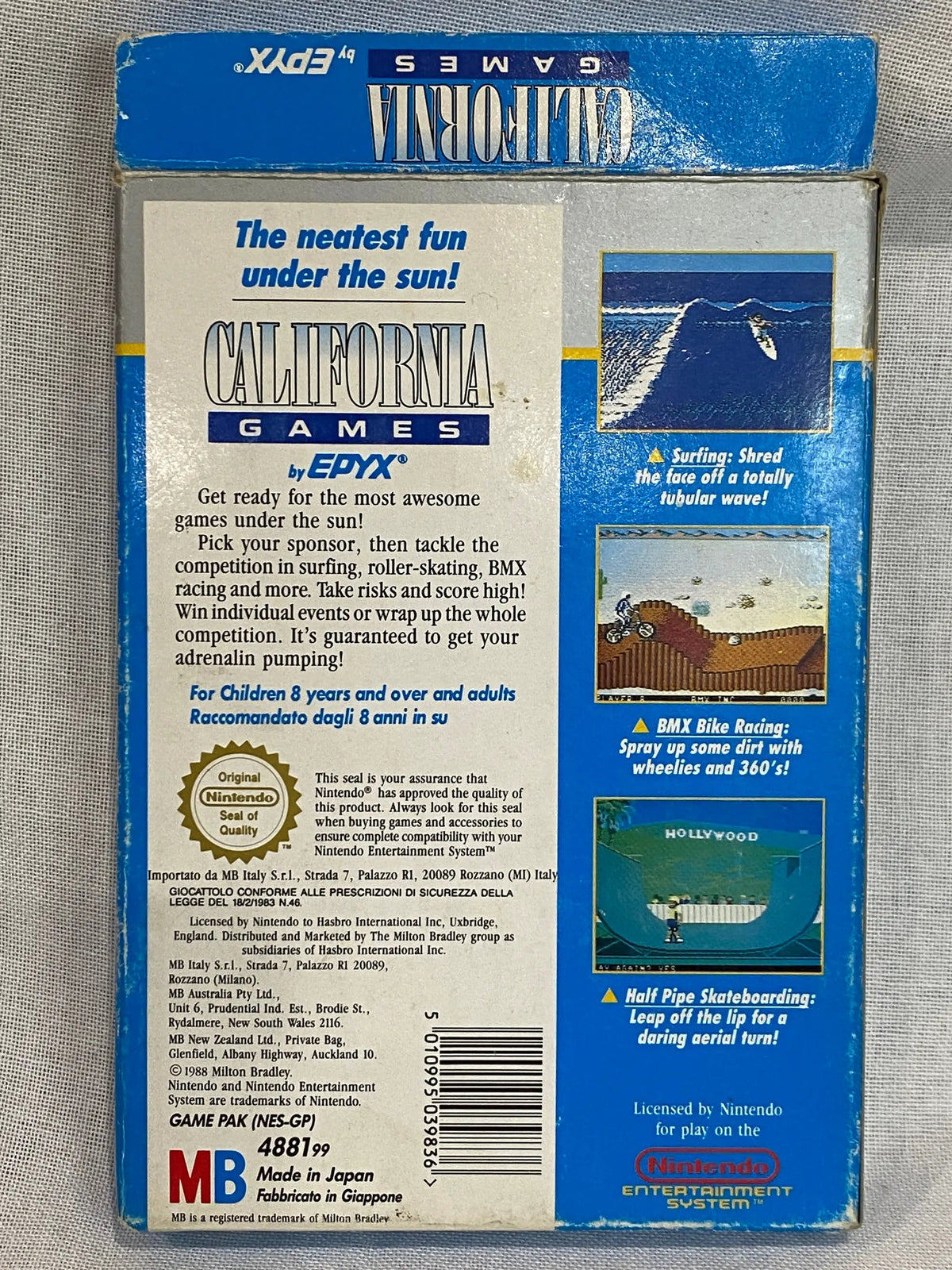 Game | Nintendo NES | California Games Physical Video Games Game Nintendo