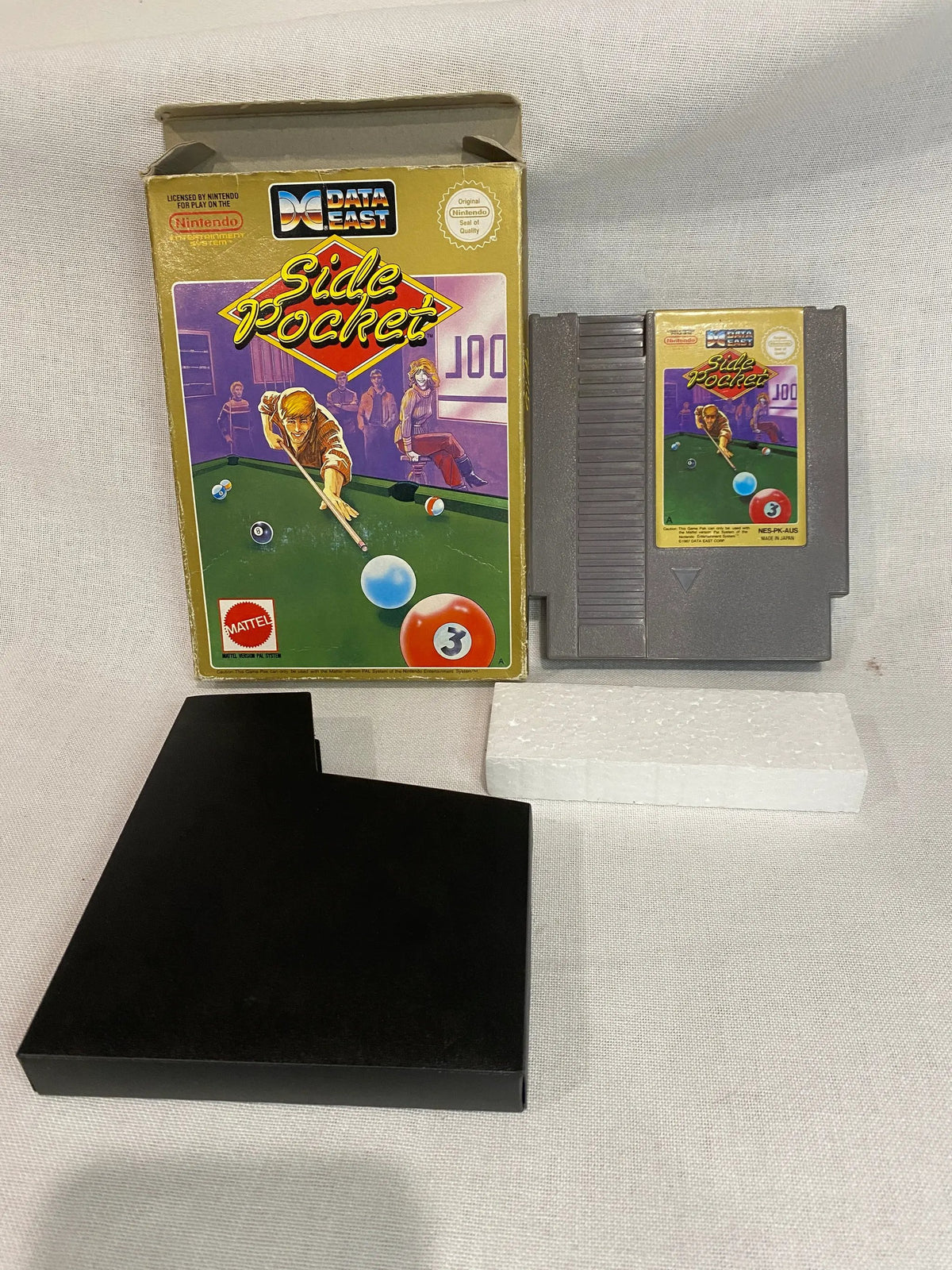 Game | Nintendo NES | Side Pocket Physical Video Games Game Nintendo
