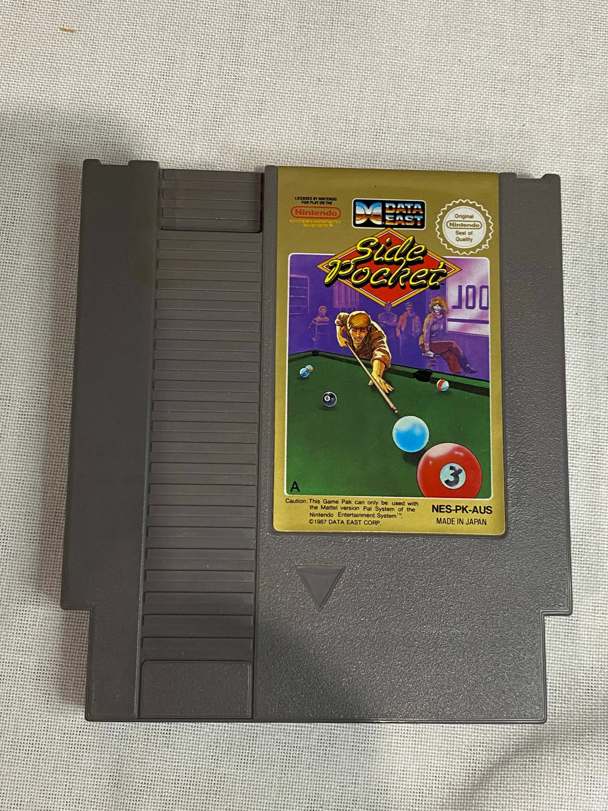 Game | Nintendo NES | Side Pocket Physical Video Games Game Nintendo