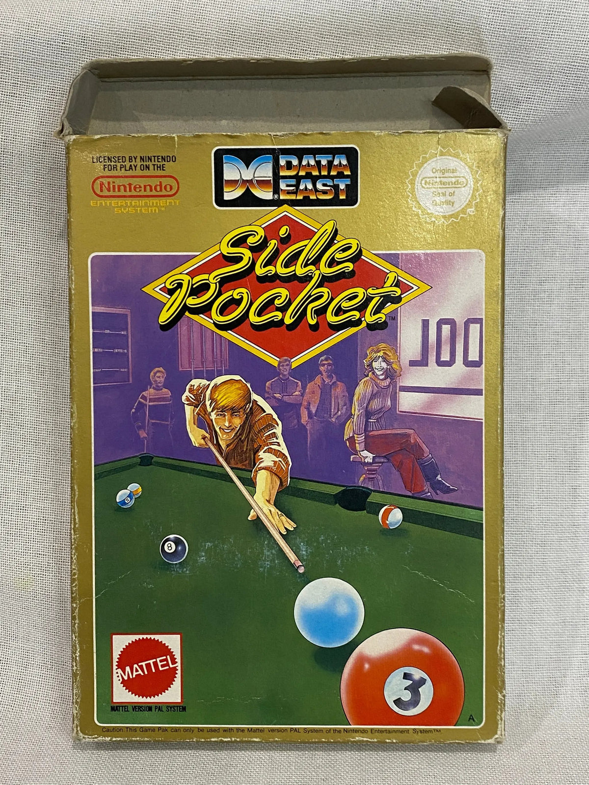 Game | Nintendo NES | Side Pocket Physical Video Games Game Nintendo