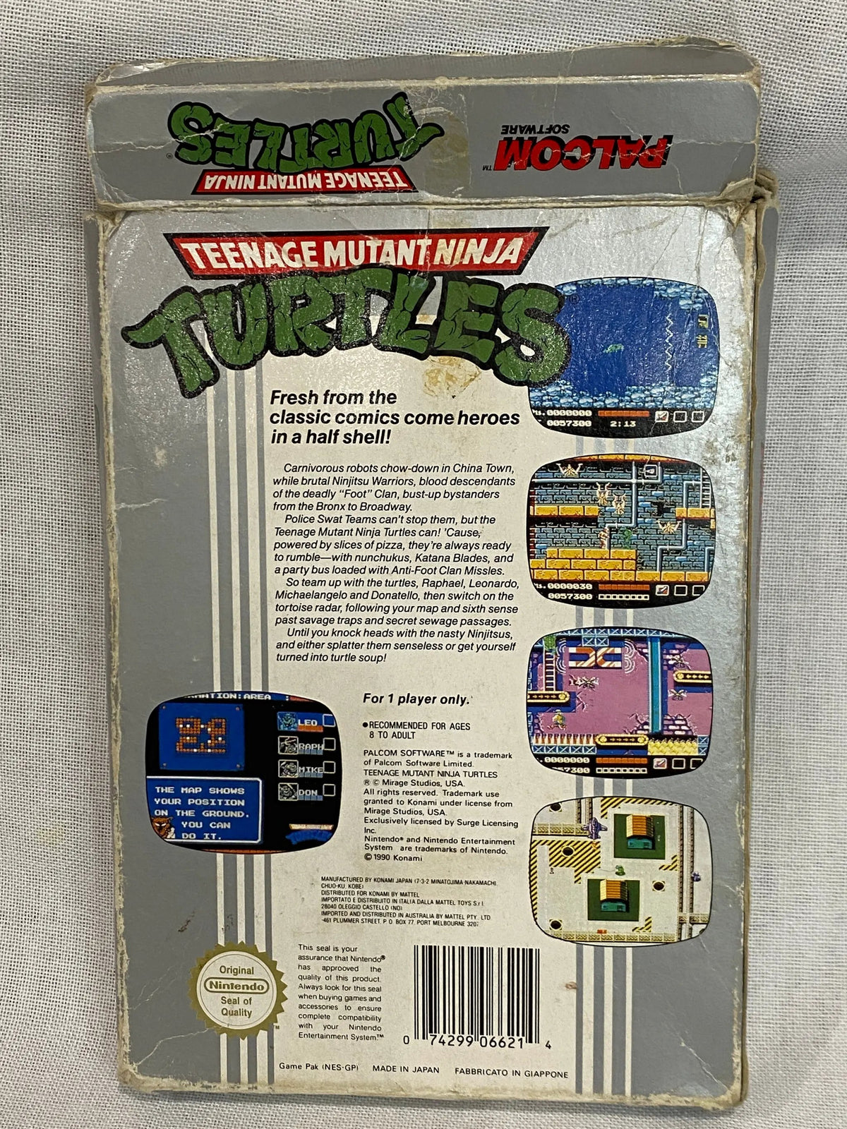 Game | Nintendo NES | Teenage Mutant Ninja Turtles Physical Video Games Game Nintendo